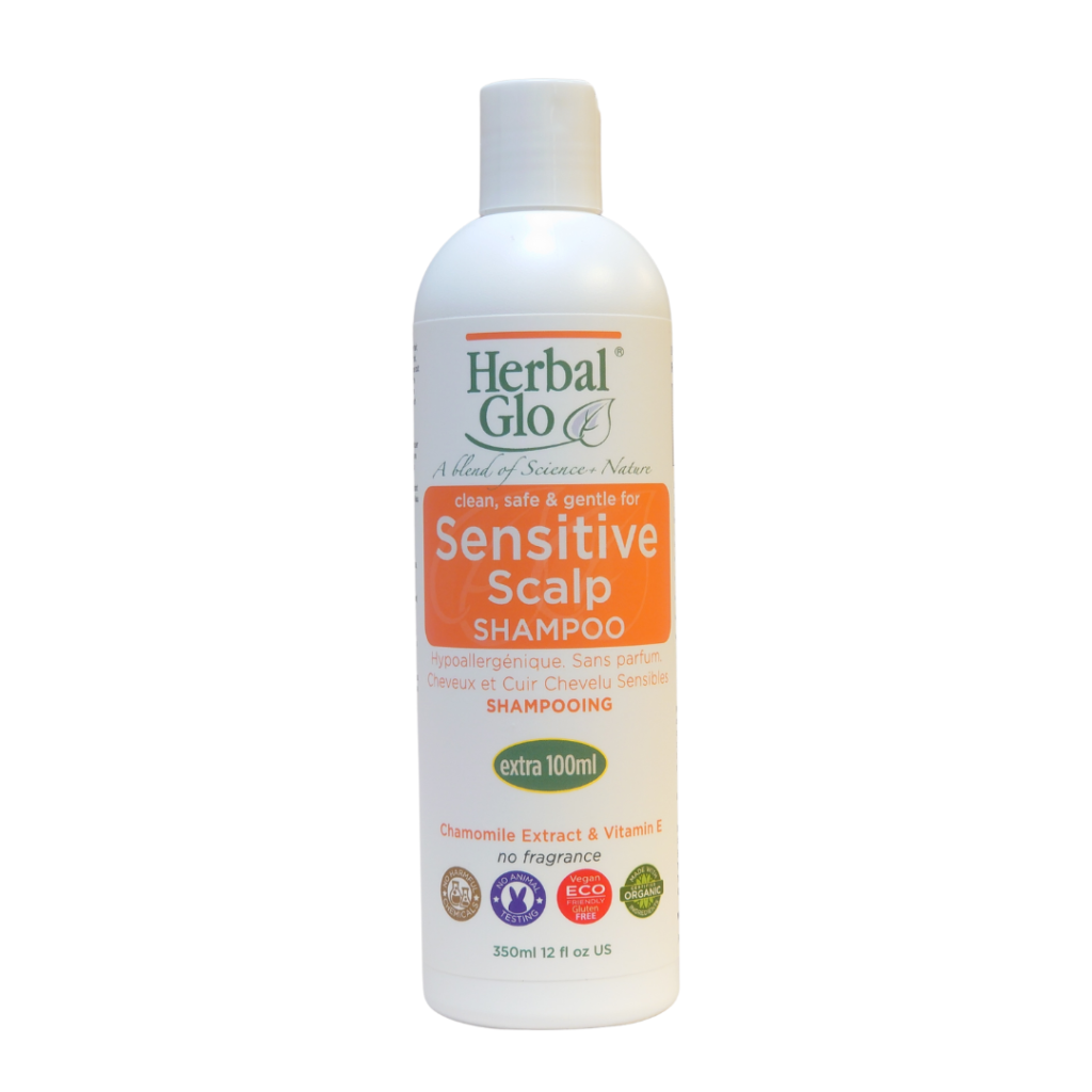 Sensitive Hair And Scalp Shampoo 350ml Herbal Glo 1851